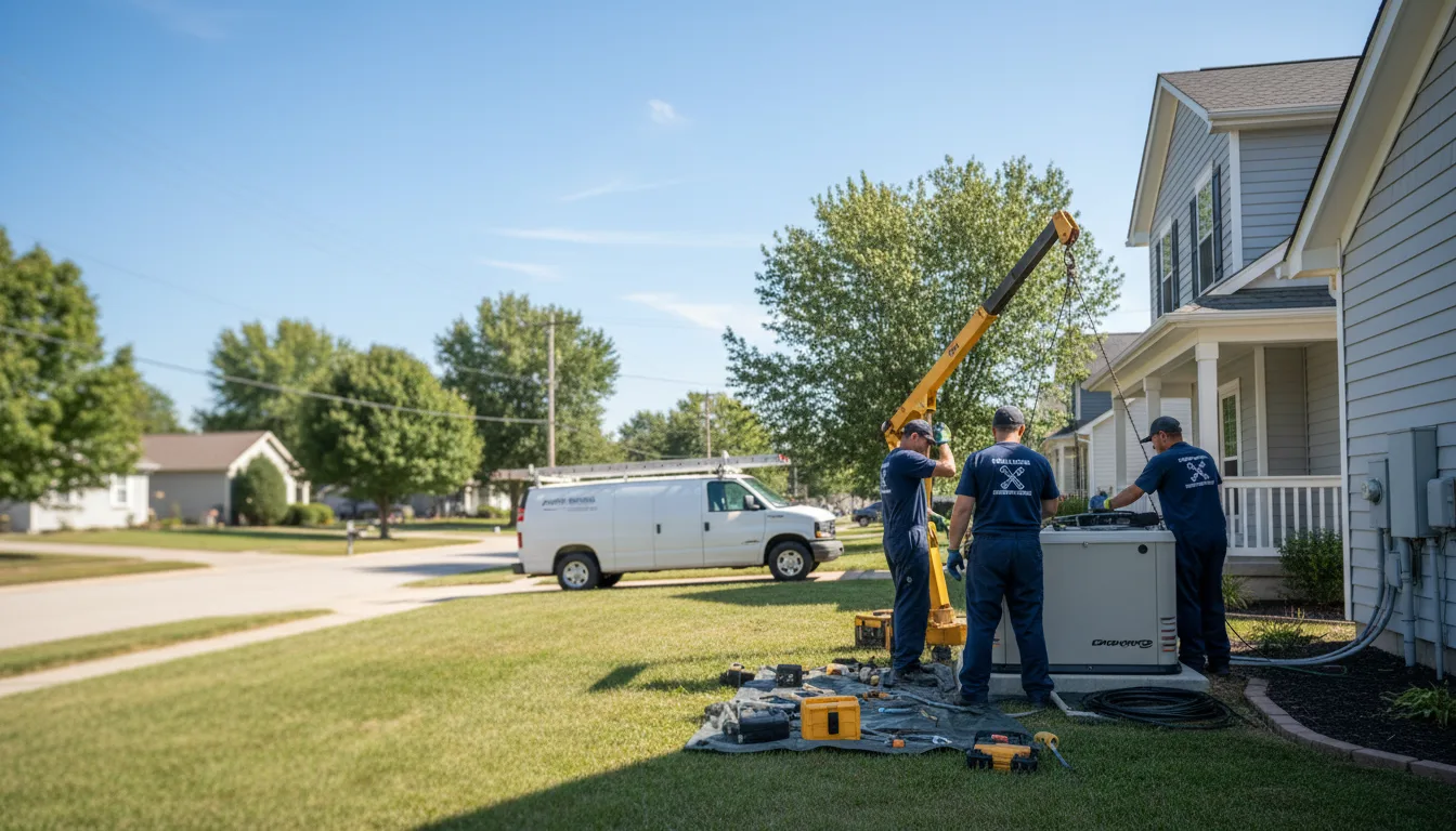 Generator Installation in Franklin, LA near me